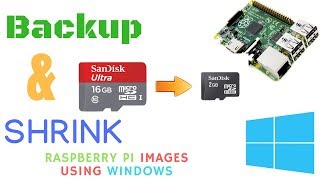 Backup and Shrink Raspberry Pi Image In Windows without using Linux 2018  Raspberry pi Tutorials [upl. by Matuag]