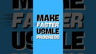 Faster USMLE Step 1 Progress [upl. by Tortosa]