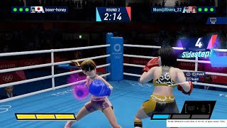 OLYMPIC GAMES TOKYO 2020 Kali vs boxerhoney 3 [upl. by Naitsabas]