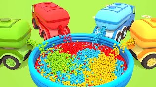 Car cartoons full episodes amp Street vehicles cartoon for kids Helper cars for kids amp Leo the Truck [upl. by Monroe211]