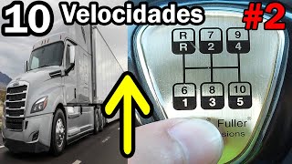 como hacer cambios de velocidad correctamente en la transmision de 10 velocidades eaton fuller [upl. by Farny]