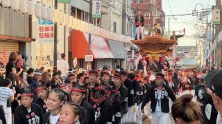 岸和田のだんじり祭 2024年 八木地区 その2 Kishiwada Danjiri Festival Yagi area No2 20241012 [upl. by Markiv562]