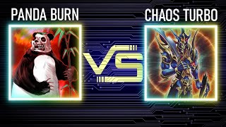 Panda burn vs Chaos turbo  Goat Format  Dueling Book [upl. by Cohdwell]