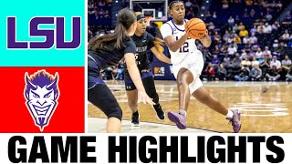 7 LSU vs Northwestern State Highlights  NCAA Womens Basketball  2024 College Basketball [upl. by Aida]