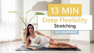 Transform Your Body 13 Minute Stretch for Deep Relaxation amp Flexibility  Fitwithparis [upl. by Rettig]