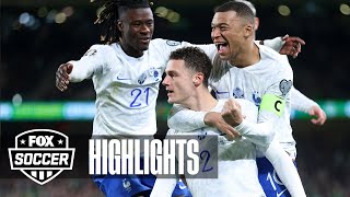 Ireland vs France Highlights  UEFA European Qualifiers [upl. by Boyse503]