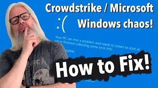 Chaos With Crowdstrike And Microsoft Windows  How to Fix  Peter Rising MVP [upl. by Enoch220]