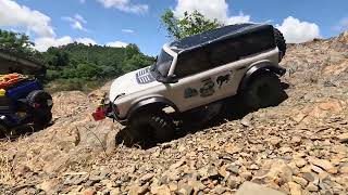 Cool Team RC Off Road 17 Jeep RLAARLO TRX4 Land Rover Defender TRX4 Ford Bronco [upl. by Ahsenre]