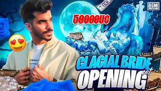 THE MOST LUCKIEST CRATE OPENING EVER  GLACIAL BRIDE SET 50K UC 36 MATERIAL😍 [upl. by Leid]