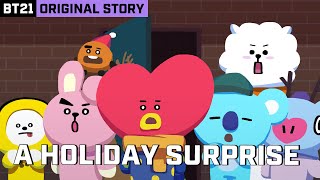 BT21 ORIGINAL STORY EP04  THE UNINVITED GUEST [upl. by Leola]