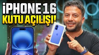 iPhone 16 kutu açılımı 64999TL değer mi [upl. by Lucine]