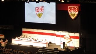 Pro altes VfB Wappen Mitgliederversammlung 2013 VfB Stuttgart 1893 eV [upl. by Tawney]