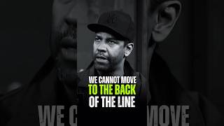 We cant move to the back Denzel Washington Motivational Life Advice motivation mindset inspir [upl. by Atinniuq]