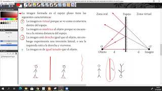 5P 3B FORMACIÓN DE IMÁGENES EN ESPEJOS PLANOS [upl. by Fabi]