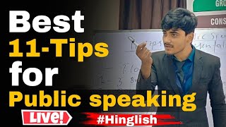 How to start presentation 11 Tips for Public speaking by Kaif sir  presentation skills  WellTalk [upl. by Yadsnil]