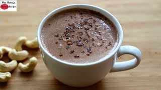 Hot Chocolate Recipe With Cocoa Powder  Dairy Free  Sugar Free  Skinny Recipes [upl. by Cogn]