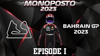 F1 Career Mode  Monoposto 2023 Championship Mode Episode 1 [upl. by Murdoch]