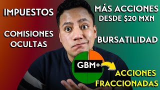 GBM Todo sobre las acciones fraccionadas  Tal vez no es tan buena idea Invertir [upl. by Yauqram397]