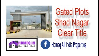 Villa plots for sale at Shadnagar  Hyderabad  Bangalore Highway  DTCP  Iwayads [upl. by Aleihs379]