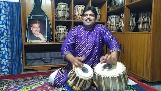 Ranjish hi sahi ll Tabla Cover ll Samir Nandi [upl. by Rhines]