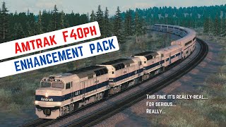 Train Simulator  Amtrak F40PH Enhancement Pack [upl. by Enaed]