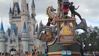 Festival of Fantasy Parade Rapunzel Disney World Magic Kingdom February 2018 shorts [upl. by Loseff]