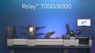 Pitney Bowes Relay™ 7000 amp Relay™ 8000 Inserter Demonstration  Australia [upl. by Alyehc]