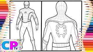 Spiderman Stark Suit Coloring PagesSuperhero Coloring PagesJim Yosef  Firefly NCS Release [upl. by Aihsemaj]