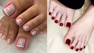 Astounding collection of latest toe nail colors designs ideas for women New colors of nail paints [upl. by Supat]