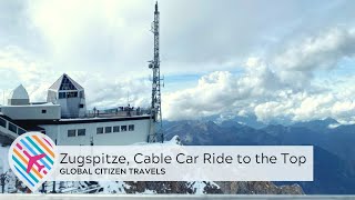 Zugspitze  Cable Car Ride to summit [upl. by Gilly208]