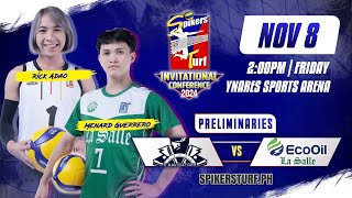 DNAVIGATORS vs ECOOIL  Full Match  Preliminaries  2024 Spikers Turf Invitational Conference [upl. by Nodnas]