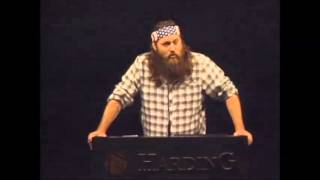 Duck Dynastys Willie Robertson Speaks About His Faith at Harding University FULL VERSION [upl. by Ackley]