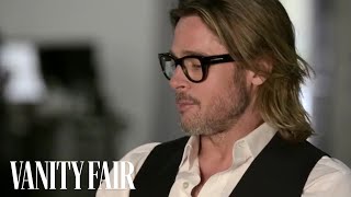 Hollywood Issue 2012 Brad Pitt and Bennett Miller Discuss the Movie Moneyball  Part 1 [upl. by Nedrob]