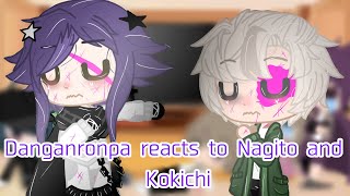 Danganronpa Reacts to Nagito and Kokichi 1  x Pirate Shiro x Links in Desc [upl. by Ahsekram]