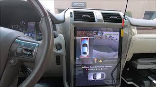 How to Set up 360 Degree Panoramic Advanced Around View Monitoring System Car Camera [upl. by Josler]