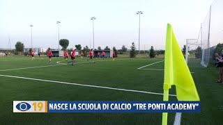 Nasce la scuola di Calcio quotTre Ponti Academyquot [upl. by Gnen]