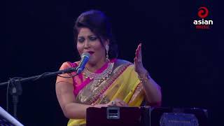 Isaray Sis Diye Amake Dekho Na  Rizia Parvin Asian TV Live Performance  Asian TV Music [upl. by Nylrak]