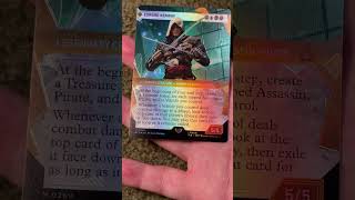 MTG Edward Kenway Textured foil [upl. by Aiciruam]