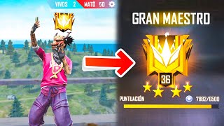 ASÍ son REALMENTE las PARTIDAS GRAN MAESTRO  muy fáciles  🤯  FREE FIRE RANDOM [upl. by Ahsart554]