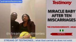 NSPPD Testimonies Baby after ten miscarriages  Pastor Jerry Eze [upl. by Ladnor956]