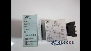 FLYGT MINICAS II 24VDC RELAY Protector replacement [upl. by Ixel]