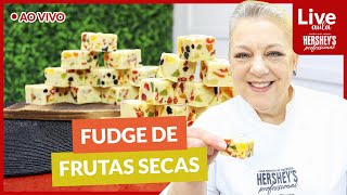 🔴 FUDGE DE FRUTAS SECAS  SOLANGE PIAGGE  HERSHEYS  LOJA SANTO ANTONIO [upl. by Jankey747]