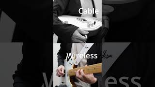 Guitar Cable vs Wireless System [upl. by Avek]