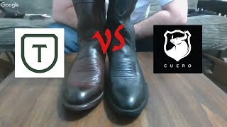 Tecovas vs Cuero Cowboy Boots Whats the Difference [upl. by Hanni]