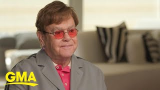 Sir Elton John talks final North America concert [upl. by Yekcor754]