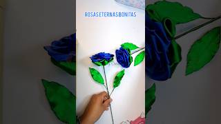 Rosas Eternas Bonitas 🌹 rosas diy [upl. by Notlew167]