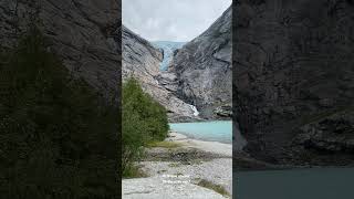 Briksdal glacier  NORWAY [upl. by Orelia]