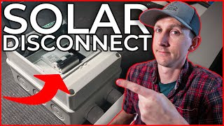 How to Wire a Solar Disconnect for a DIY Camper Electrical System [upl. by Vashti157]