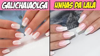 DESAFIO UNHAS DO INSTAGRAM  BABY BOOMER NAILS ‹ Unhas da Lalá › [upl. by Mariellen997]