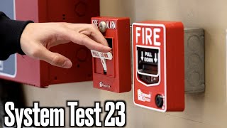 ADT Unimode 10UD Fire Alarm System Test 23  SpectrAlert Loudness [upl. by Ryle]